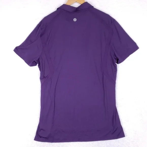 Lululemon Metal Vent Tech Polo XL Purple - Picture 6 of 10